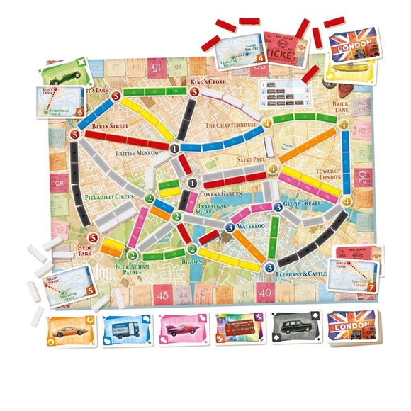Ticket To Ride: London Strategy Board Game for ages 8 and up Brand New Sealed - Picture 7 of 10